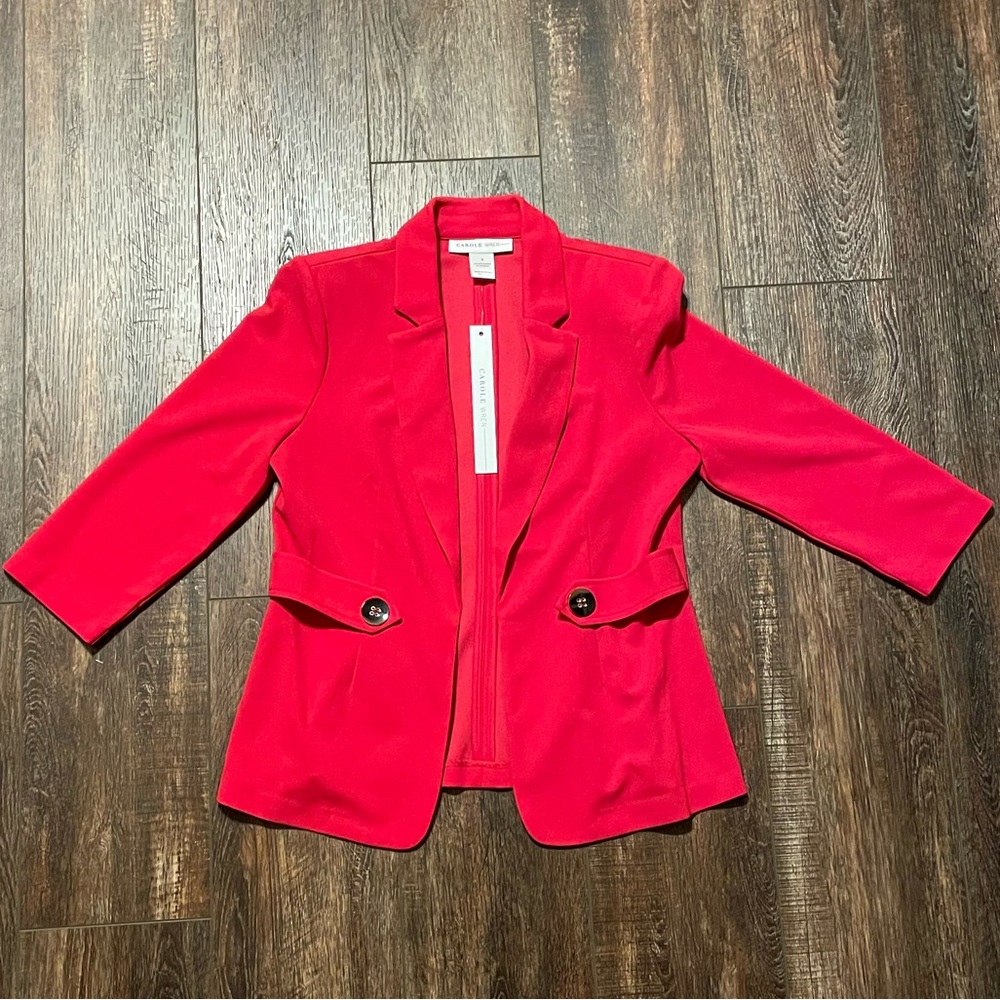 Carole Wren NWT Hot Pink Blazer / Size Small